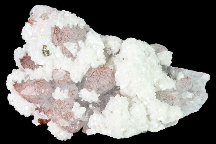 Hematite Quartz, Dolomite, Chalcopyrite and Pyrite Association #170238